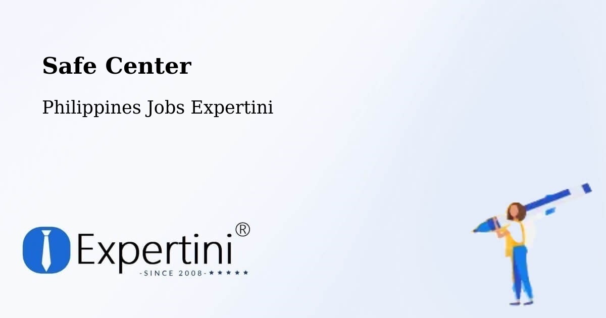 Safety Center – Silang - Philippines Jobs Expertini